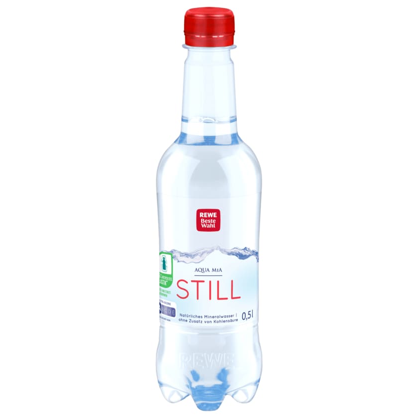 REWE Beste Wahl Mineralwasser Still 0,5l